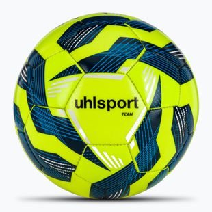 Piłka do piłki nożnej uhlsport Team fluo yellow/navy/white rozmiar 4