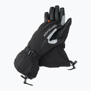 Rękawice narciarskie damskie ORTOVOX Merino Mountain black raven