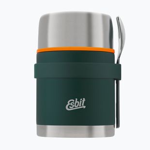 Termos na żywność ze sztućcami Esbit Stainless Steel Food Jug 750 ml forest green
