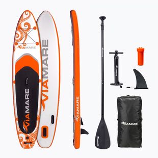 Zestaw deska SUP pompowana Viamare 330 S 10'9" octopus orange