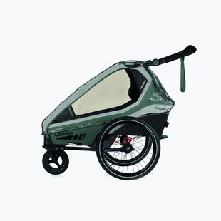 Osłona przeciwdeszczowa Qeridoo Pro Kidgoo 2 / Kidgoo 2 Sport 2022 transparent