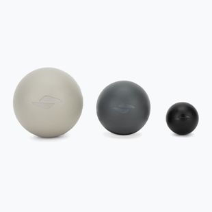 Piłki do masażu STRYVE Massage 3 pack black/grey/silver