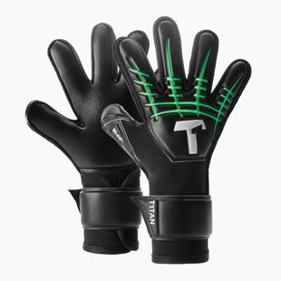 Rękawice bramkarskie dziecięce T1TAN Fluo Beast 3.0 Junior black