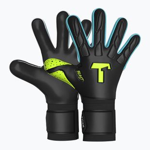 Rękawice bramkarskie dziecięce T1TAN Beast 4.0 FP Jr electric yellow
