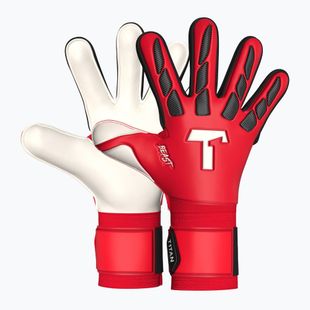 Rękawice bramkarskie dziecięce T1TAN Beast 4.0 FP Jr demon red