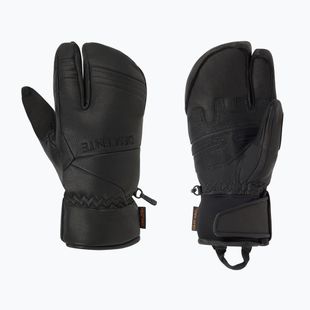 Rękawice narciarskie męskie Descente 3 Finger Leather black