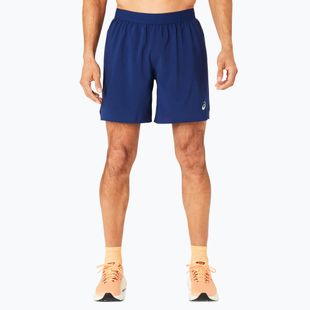 Spodenki do biegania męskie ASICS Road 2-N-1 7IN blue expanse/midnight