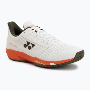 Buty do tenisa męskie YONEX Power Cushion Ad-Accel white/orange