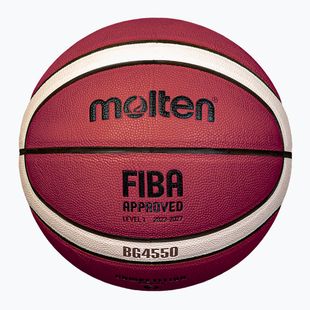Piłka do koszykówki Molten B7G4050 FIBA brown rozmiar 7