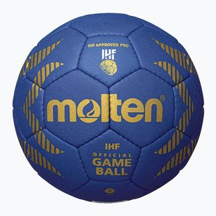 Piłka do piłki ręcznej Molten H2A5000-B IHF OFFICIAL BALL blue rozmiar 2