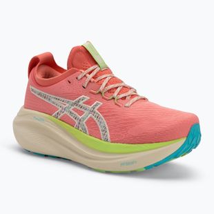 Buty do biegania damskie ASICS Gel-Nimbus 27 TR nature bathing/guava
