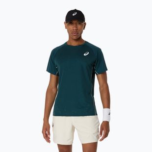Koszulka tenisowa męska ASICS Match Actibreeze Top saxon green