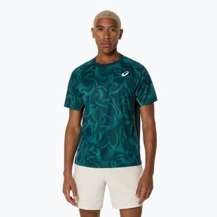 Koszulka tenisowa męska ASICS Game Top saxon green