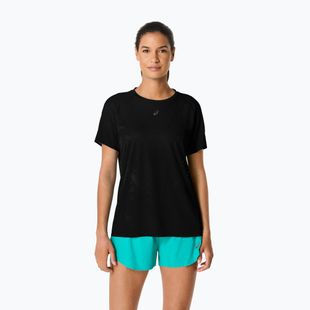 Koszulka do biegania damska ASICS Metarun SS Top performance black