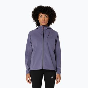 Kurtka do biegania damska ASICS Metarun Waterproof greyish purple