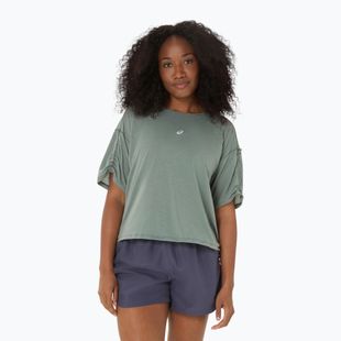 Koszulka do biegania damska ASICS Nagino Run Adjustable Top monument blue