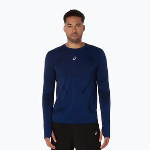 Longsleeve do biegania męski ASICS Road Seamless midnight
