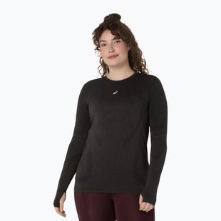 Longsleeve do biegania damski ASICS Road Seamless performance black