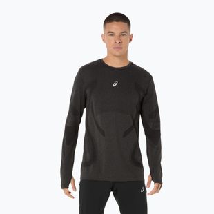 Longsleeve do biegania męski ASICS Road Seamless performance black