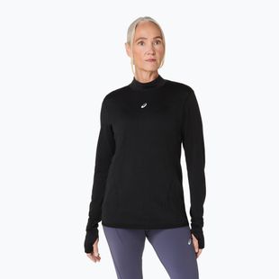 Longsleeve do biegania damski ASICS Road Winter Seamless performance black