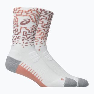 Skarpety ASICS Performance Run Crew brilliant white/morganite/pearl pink