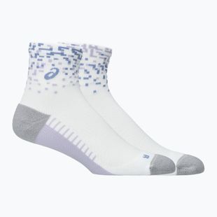 Skarpety ASICS Performance Run Quarter brilliant white/lilac hint/bluebell