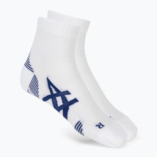 Skarpety ASICS Cushioned Quarter 2 pary brilliant white/asics blue