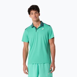 Koszulka polo męska ASICS Court Polo aurora green