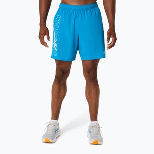 Spodenki do biegania męskie ASICS Icon 7IN aegean blue/cream
