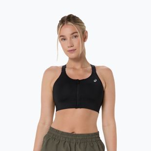 Biustonosz treningowy ASICS Road Combination Zip performance black