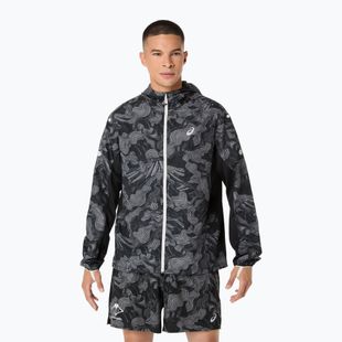 Kurtka do biegania damska ASICS Fujitrail Packable performance black