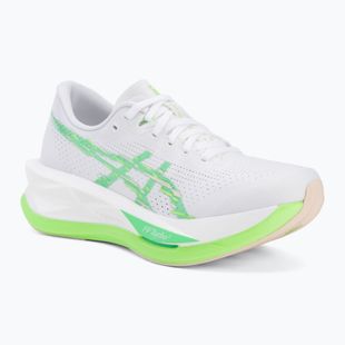 Buty do biegania damskie ASICS Sonicblast white/vital green