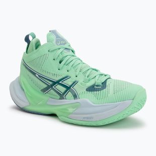 Buty do siatkówki męskie ASICS Metarise 2 mentol/saba blue