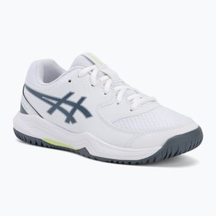 Buty do tenisa dziecięce ASICS Gel-Dedicate 8 GS Jr white/ironclad