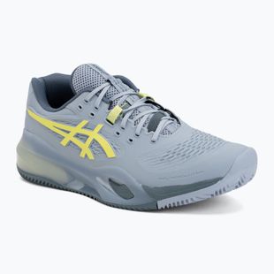 Buty do tenisa męskie ASICS Gel-Resolution X Clay grey blue/pistachio