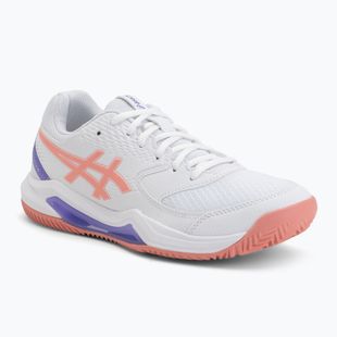 Buty do padla damskie ASICS Gel-Dedicate 8 Padel W white/guava