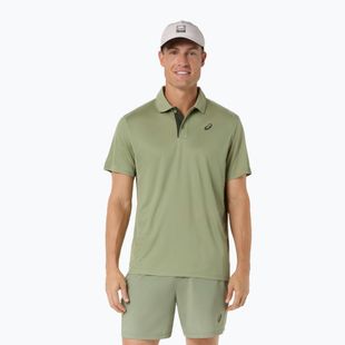 Koszulka polo męska ASICS Court Polo khaki green