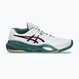 Buty do tenisa męskie ASICS Gel-Resolution X white/dark aubergine