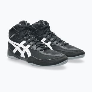 Buty zapaśnicze dziecięce ASICS Matflex 8 GS black/white