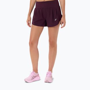 Spodenki do biegania damskie ASICS Road 3.5IN dark aubergine