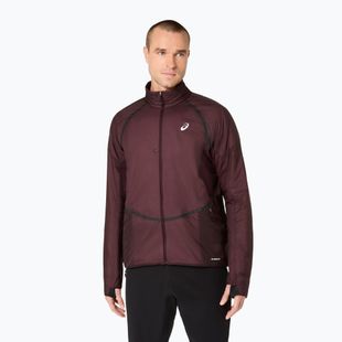 Kurtka do biegania męska ASICS Road Winter Jacket dark currant