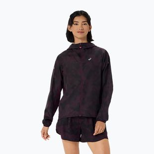 Kurtka do biegania damska Asics Fujitrail Packable Jacket dark aubergine