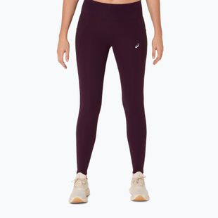 Legginsy do biegania damskie ASICS Nagino Run dark aubergine