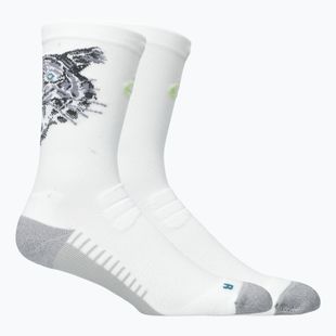Skarpety ASICS Performance Run Crew brilliant white/illuminate yellow/f.eal