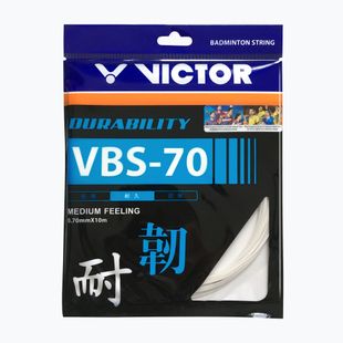 Naciąg badmintonowy VICTOR VBS 70 - set white