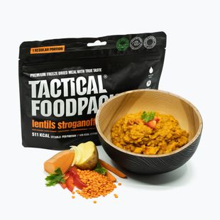 Żywność liofilizowana Tactical Foodpack Lentils Strogonoff Vege 120 g