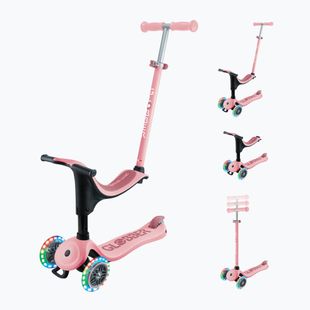 Hulajnoga trójkołowa dziecięca Globber Go.Up Deluxe Lights deep pink