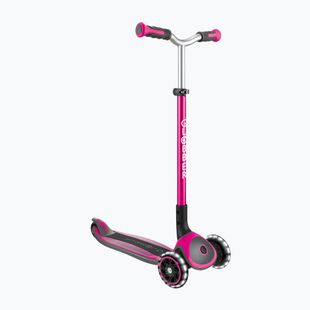 Hulajnoga trójkołowa dziecięca Globber Master Lights deep pink