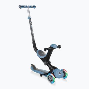 Hulajnoga trójkołowa dziecięca Globber Go.Up Deluxe Lights ash blue