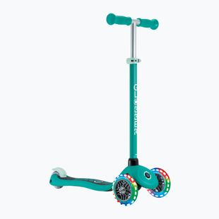Hulajnoga trójkołowa dziecięca Globber Primo Lights dark emerald green